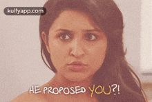 he proposed you%3F! face person human head
