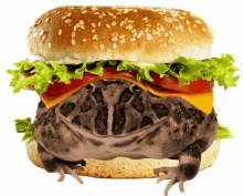 burger frog