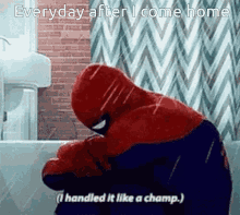 Everyday Crying GIF - Everyday Crying Spiderman GIFs