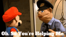 Sml Mario GIF - Sml Mario Oh So Youre Helping Me GIFs