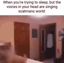 Scatman Trying To Sleep GIF - Scatman Trying To Sleep GIFs
