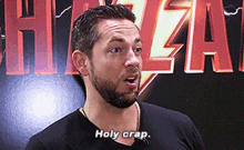 Holy Crap Zachary Levi GIF - Holy Crap Zachary Levi Shazam GIFs