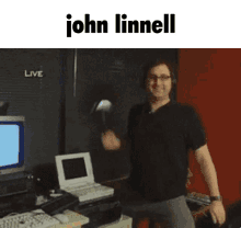 John Linnell They Might Be Giants GIF - John Linnell They Might Be Giants Hall Of Heads GIFs