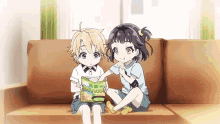 Anime Kawaii GIF - Anime Kawaii Snacks GIFs