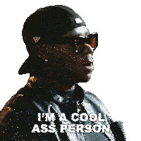 I'M A Cool Ass Person Symba Sticker - I'M A Cool Ass Person Symba I'M A Cool Guy Stickers