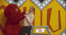 i think you should leave tim robinson mascot fight andy samberg