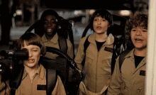 Stranger Things Ghostbusters GIF - Stranger Things Ghostbusters Friends GIFs