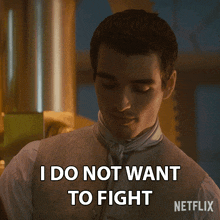 I Do Not Want To Fight Young King George GIF