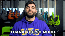 Thank You So Much Andrew Baena GIF - Thank You So Much Andrew Baena Thank You A Lot GIFs