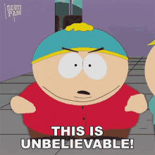 This Is Unbelievable Eric Cartman GIF - This Is Unbelievable Eric Cartman South Park GIFs