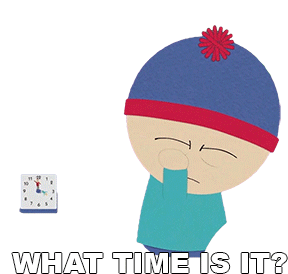 What Time Is It Stan Marsh Sticker - What Time Is It Stan Marsh South Park Stickers