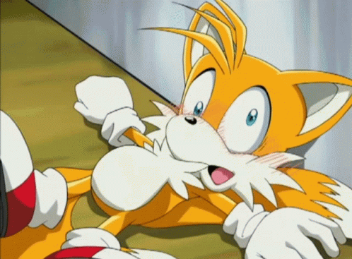 tails x sonic kiss