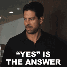 Yes Is The Answer Luke Alvez GIF