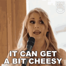 It Can Get A Bit Cheesy Happily GIF - It Can Get A Bit Cheesy Happily Its Gonna Be Quite Cheesy GIFs