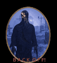 Back Off Cemetery GIF - Back Off Cemetery Creepy GIFs