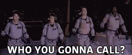 Ghostbusters GIF - Ghost Busters Who You Gonna Call Entrance GIFs