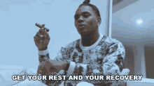 Get Your Rest And Your Recovery Kevin Gates GIF - Get Your Rest And Your Recovery Kevin Gates Go Relax GIFs
