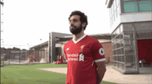 Salah Playing GIF - Salah Playing Liverpoolfans GIFs
