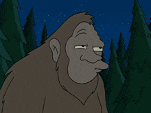 Futurama Bigfoot GIF - Futurama Bigfoot Nod GIFs
