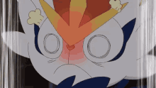 cinderace pokemon shocked angry blushing