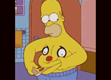 Homer Feeds His Belly A Slice Of Pizza GIF - Homer Simpson GIFs