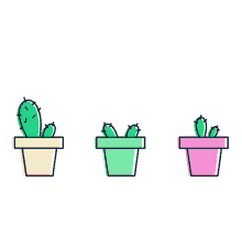 Hello Cactus GIF