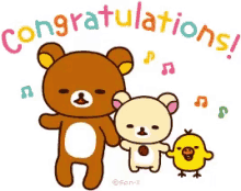 Rilakumma Bear GIF - Rilakumma Bear Congratulations GIFs