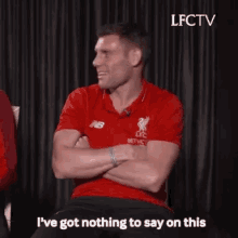 liverpool james milner nothing to say