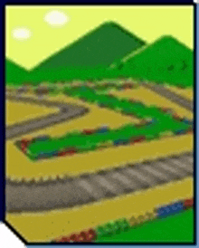 Snes Mario Circuit 1 Icon GIF