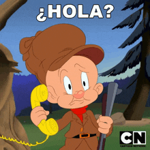 Hola Elmer Fudd GIF - Hola Elmer Fudd Looney Tunes GIFs