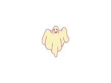 floating ghost