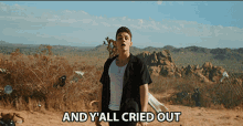 And Yall Cried Out Ryland James GIF - And Yall Cried Out Ryland James Shoulder To Cry On GIFs