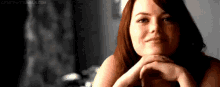 Innocent GIF - Emma Stone Innocent Smile GIFs