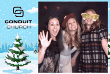 Christmasparty Conduit Church GIF - Christmasparty Conduit Church Group Picture GIFs
