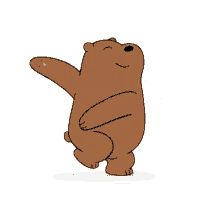 We Bare Bears Grizzly GIF - We Bare Bears Grizzly Happy GIFs