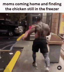Moms Coming Home And Finding The Chicken Still In The Freezer GIF - Moms Coming Home And Finding The Chicken Still In The Freezer GIFs