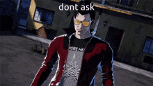Dont Ask Nmh3 GIF - Dont Ask Nmh3 No More Heroes GIFs