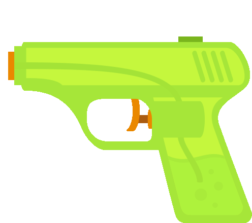 Water Gun Joypixels Sticker - Water Gun Joypixels Toy Gun Stickers