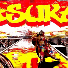 Asuka Entrance GIF - Asuka Entrance Wwe GIFs