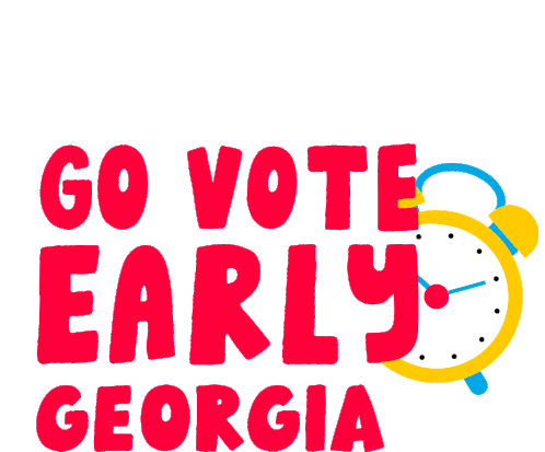 Go Vote Go Vote Georgia Sticker - Go Vote Go Vote Georgia Jan5 Stickers