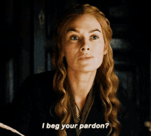 cersei lannister game of thrones lena i beg your pardon