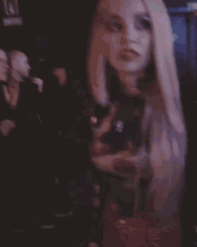 Ava Max Spooked GIF - Ava Max Spooked Surprised GIFs