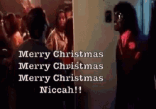 Pinky Merry Christmas Niccah GIF - Pinky Merry Christmas Niccah Dance GIFs