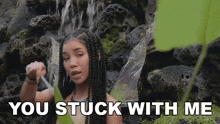 You Stuck With Me Jhené Aiko GIF - You Stuck With Me Jhené Aiko Pussy Fairy Song GIFs
