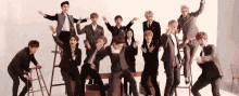 Exo Excited GIF - Exo Excited Happy GIFs