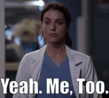 Greys Anatomy Jules Millin GIF - Greys Anatomy Jules Millin Yeah Me Too GIFs