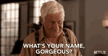 Whats Your Name Gorgeous Grace And Frankie GIF - Whats Your Name Gorgeous Grace And Frankie Who Are You GIFs