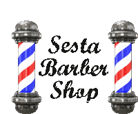 Sesta Berber Shop Sticker - Sesta Berber Shop Stickers