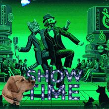 Showtime It'S Showtime GIF - Showtime It'S Showtime Dog GIFs