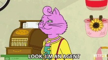 Look Im An Agent GIF - Look Im An Agent Under Cover GIFs